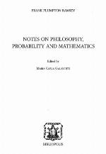 Notes On Philosophy, Probability And Mathematics (History Of Logic)