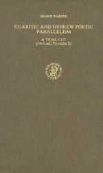 Ugaritic and Hebrew Poetic Parallelism