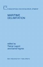 Maritime Delimitation (Publications On Ocean Development)
