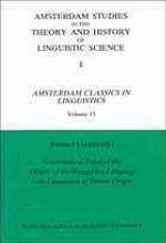 Grammatical Proof of the Affinity of the Hungarian Language with Languages of Fennic Origin (G�ttingen