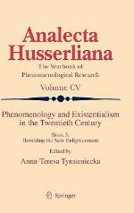 Phenomenology and Existentialism in the Twenthieth Century