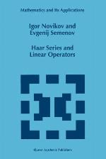 Haar Series and Linear Operators