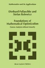 Foundations of Mathematical Optimization