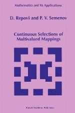 Continuous Selections of Multivalued Mappings