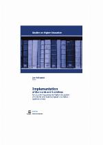 Implementation of the standarts and guidelines for quality assurance in higher education in the Central and East-European countries - agenda ahead