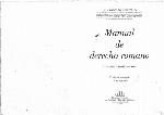 Manual de Derecho Romano - Historia E Institucion