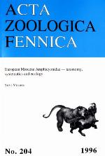 European Miocene Amphicyonidae : taxonomy, systematics and ecology