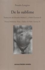 De lo sublime