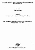 Etymologisches Wörterbuch des Ungarischen. Bd. 1, Lfg. 2.