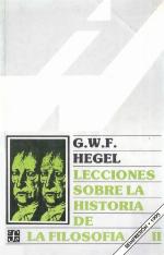 Lecciones sobre la historia de la filosofía 2