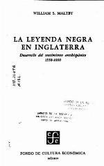 La Leyenda Negra En Inglaterra