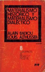 Materialismo histórico y materialismo dialéctico