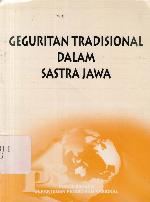 Geguritan tradisional dalam sastra Jawa