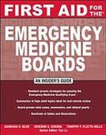 First aid for the emergency medicine boards