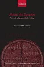 About the speaker : towards a syntax of indexicality