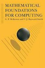 Mathematical foundations for computing