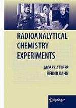 Radioanalytical chemistry experiments