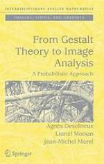 From Gestalt Theory to Image Analysis : a Probabilistic Approach.