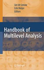 Handbook of multilevel analysis