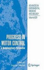 Progress in Motor Control : a Multidisciplinary Perspective