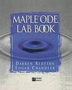 Maple O.D.E. lab book