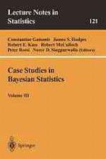 Case studies in Bayesian statistics / 3.