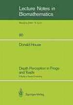 Depth perception in frogs and toads a study in neural computing