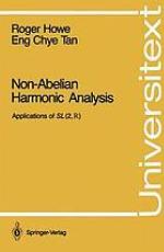Non-abelian harmonic analysis : applications of SL (2, R)