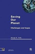 Saving our planet : challenges and hopes