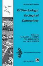 ECOtoxicology: ecological dimensions