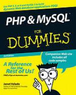 PHP and MySQL for dummies