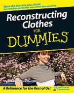 Reconstructing clothes for dummies