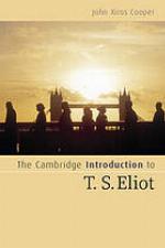 The Cambridge introduction to T.S. Eliot