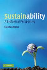 Sustainability : a biological perspective
