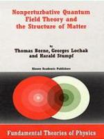 Nonperturbative quantum field theory and the structure of matter