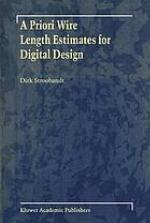 A priori wire length estimates for digital design