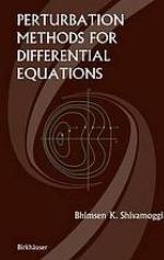 Perturbation methods for differential equations