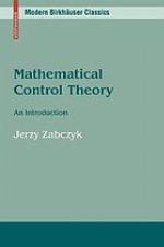 Mathematical control theory : an introduction