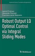 Robust output LQ optimal control via integral sliding modes