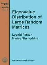 Eigenvalue distribution of large random matrices