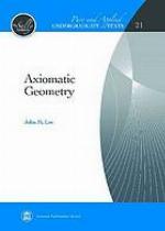 Axiomatic geometry