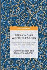 Speaking as women leaders : meetings in Middle Eastern and Western contexts