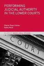 Performing judicial authority in the lower courts