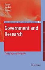 Government and research : thirty years of evolution