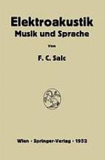 Elektroakustik, musik und sprache.