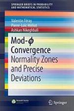 <div class=vernacular lang="en">Mod-φ Convergence : Normality Zones and Precise Deviations /</div>