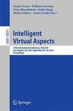Intelligent virtual agents : 16th International Conference, IVA 2016, Los Angeles, CA, USA, September 20?23, 2016, proceedings