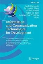 Chapter: 'An Analysis of Accountability Concepts for Open Development' from book: Information and Communication Technologies for Development: 14th IFIP WG 9.4 International Conference on Social Implications of Computers in Developing Countries, ICT4D 2017, Yogyakarta, Indonesia, May 22-24, 2017, Proceedings