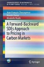 A forward-backward SDEs approach to pricing in carbon markets