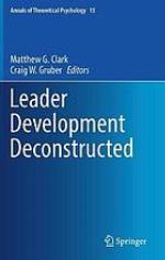 Leader Development Deconstructed.